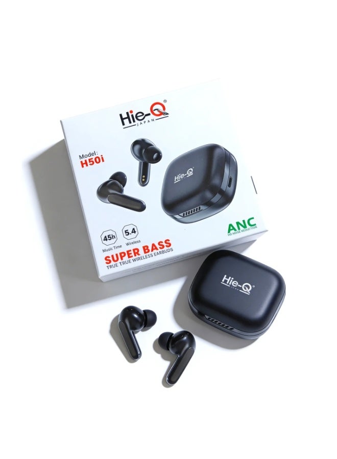Hie-Q H50i TWS Earbuds with Active Noise Cancellation & Super Bass - Image 2